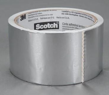 3311 Cinta de Aluminio Uso General 0.050 X .91 M Plata