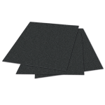 HOJA DE LIJA AUSTROMEX 1801 DE AGUA COLOR NEGRO GRANO 60 CON RESPALDO DE PAPEL IMPERMEABLE TIPO HOJAS LIJA DIMENSION 230 X 279 ESPECIFICACION MAGMA  60 #