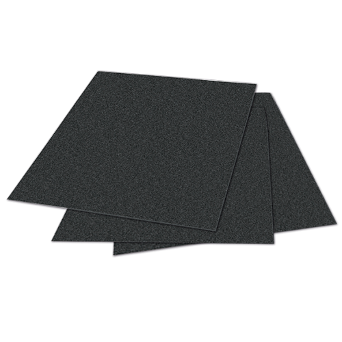 HOJA DE LIJA AUSTROMEX 1801 DE AGUA COLOR NEGRO GRANO 60 CON RESPALDO DE PAPEL IMPERMEABLE TIPO HOJAS LIJA DIMENSION 230 X 279 ESPECIFICACION MAGMA  60 #