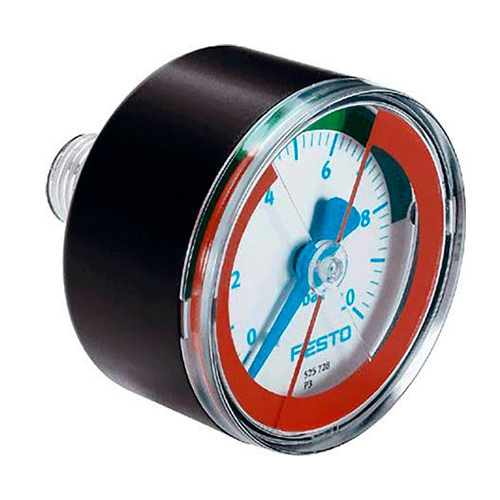 MANOMETRO FESTO MA4010R18ERG ZONA ROJOVERDE REGULABLE DE 0 A 10 BAR