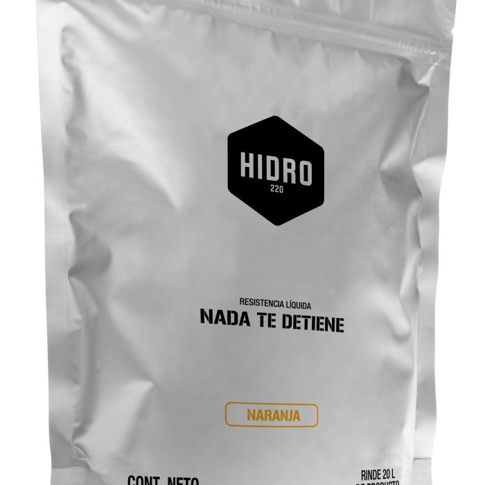 Bebida Hidro 220 en Polvo Naranja 20 L