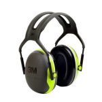 OREJERA 3M TIPO DIADEMA PLASTICA VERDEAMARILLO FLUORESCENTE DOBLE CAPA NRR 27 DB MOD X4A