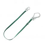 LINEA DE VIDA MSA VSERIES DE POLIESTER VERDE AJUSTABLE CGACHO CHICO Y GANCHO GRANDE 6 FT