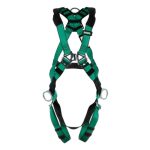 Arnes Msa VForm Verde Anillo en Espalda y Caderas Ajuste Rapido en Piernas TEstandar