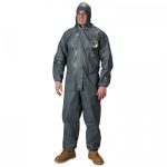 OVEROL LAKELAND PYROLON GRIS C/ELASTICO EN CAPUCHA PUNOS Y TOBILLOS T-L