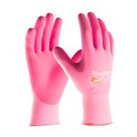 GUANTE ATG MAXIFLEX DE NYLONLYCRA ROSA CUBIERTO DE NITRILO TS