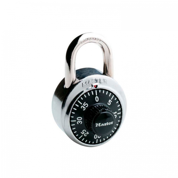 CANDADO MASTER LOCK DE COMBINACION ACERO INOXIDABLE 0.28 IN DIAMETRO 0.75 IN ESPACIO LATERAL 0.81 IN DISTANCIA HORIZONTAL CON CAJA EXTERIOR