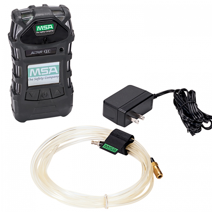 DETECTOR MULTIGAS MSA ALTAIR 5X PANTALLA A COLOR SENSORES LEL CO O2 H2S CLINEA DE MUESTREO DE 10 FT Y SONDA DE 1 FT