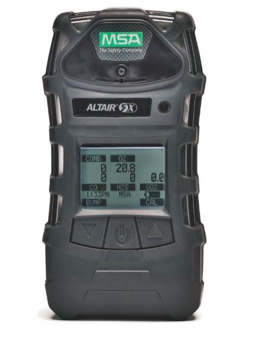 DETECTOR MULTIGAS MSA ALTAIR 5X PANTALLA MONOCROMATICA SENSORES DE LEL O2 NH3 SO2 Y CO2 SONDA DE MUESTRO PGASES REACTIVOS