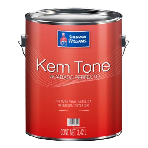 Pintura Vinilica Sherwin Williams K25wj72G Kem Tone Azul Mate de 1 Galon