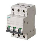 INTERRUPTOR AUTOMATICO SIEMENS 5SL63637CC 400V 6KA 3 POLOS C 63 A