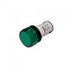 Luz Piloto Compacta Siemens 3sb62156aa401aa0 de 22 Mm Led Integrada Verde Voltaje 110 VacDc