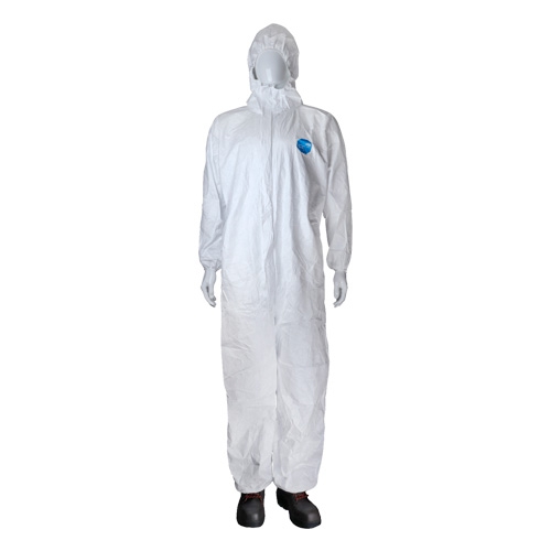 Overol Dupont Tyvek CCapucha y Elastico T-M